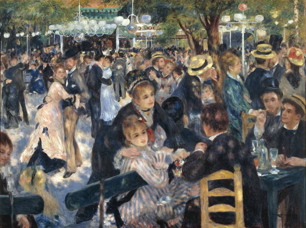 studio21 presenta bal au moulin de la galette renoir