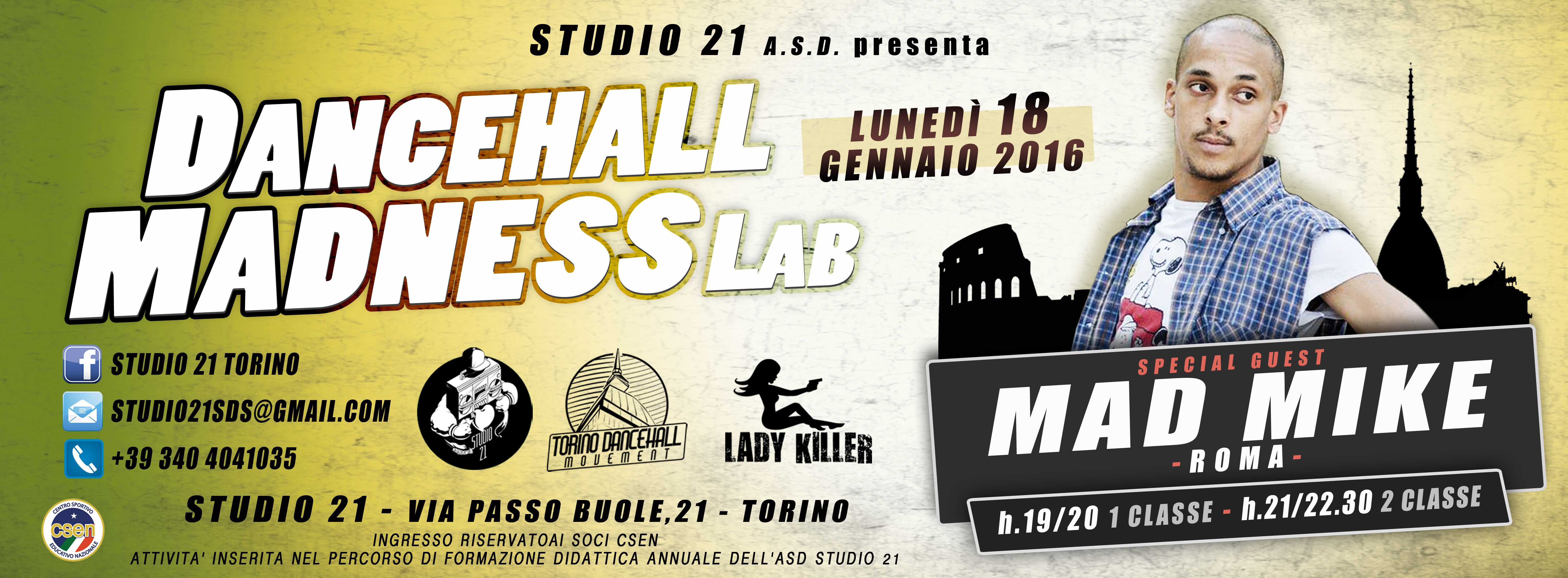 Dancehall Madness Lab – Mad Mike