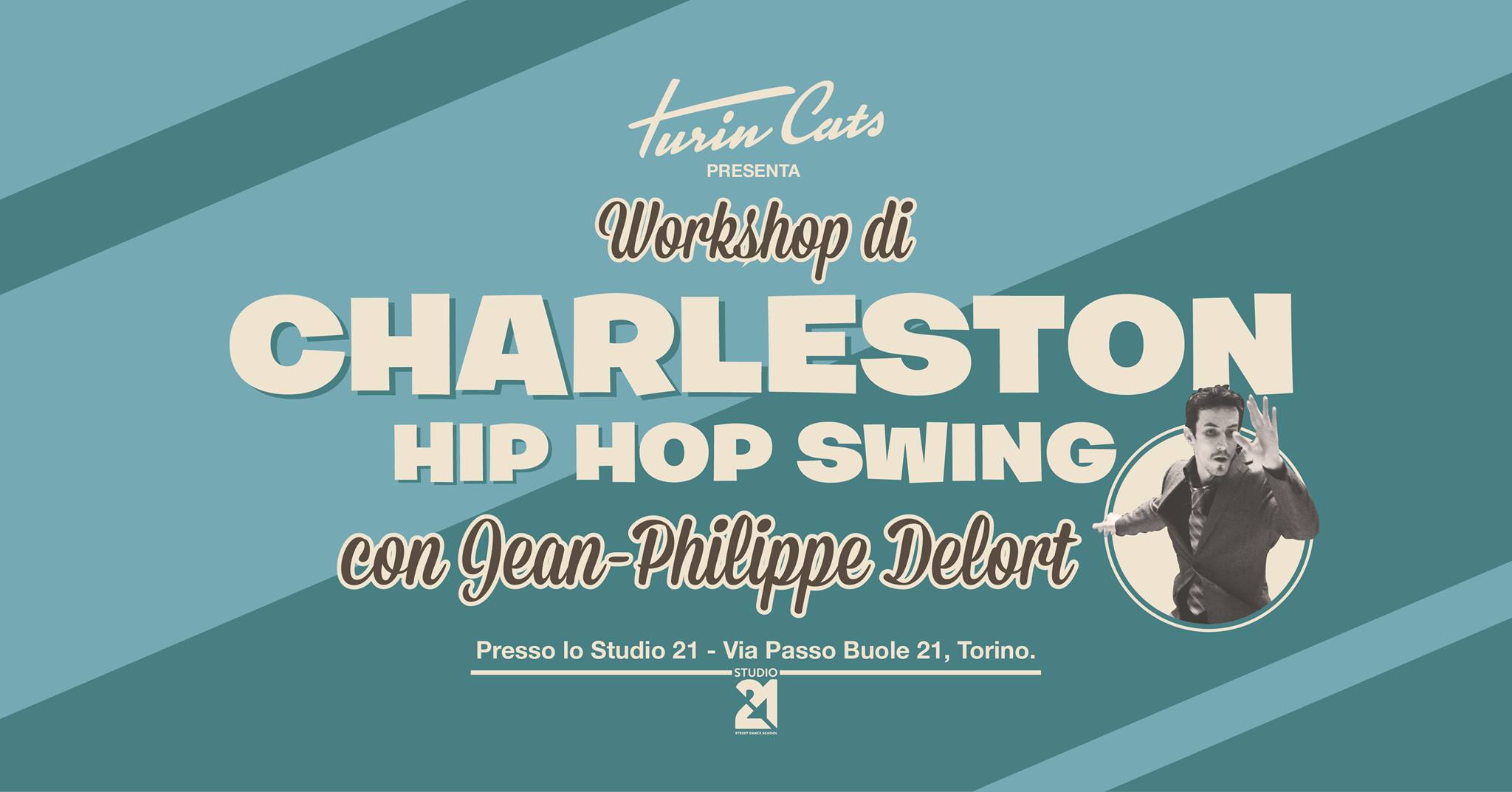 Workshop di Charleston – Hip Hop Swing con JEAN-PHILIPPE DELORT