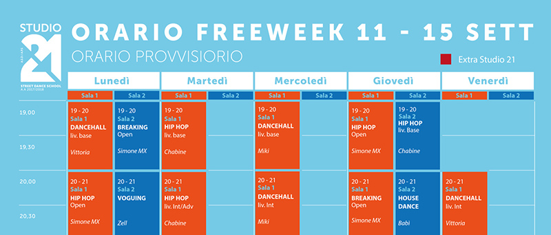 The “Freeweek”